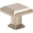 Sweetbriar Lane 1 1/4" Length Square Knob Brushed Nickel