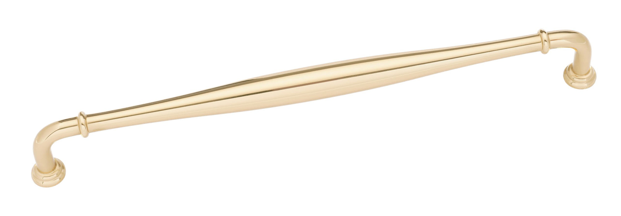 8" Lower Profile Pull UNLACQUERED BRASS