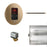 Basic Butler Linear Steam Generator Control Kit / Package in Round Brushed Bronze