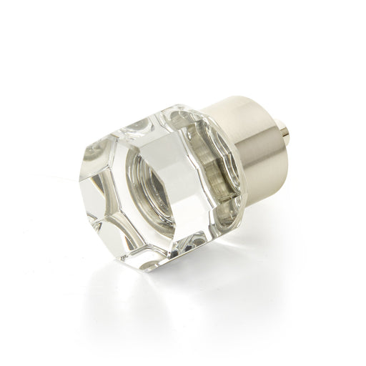 City Lights Round Multi-Sided Glass Knob 1-1/8” dia