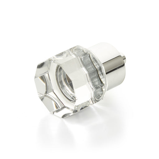 City Lights Round Multi-Sided Glass Knob 1-1/8” dia