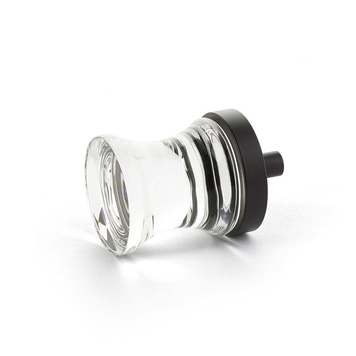 City Lights Concave Glass Knob 1-1/8” dia