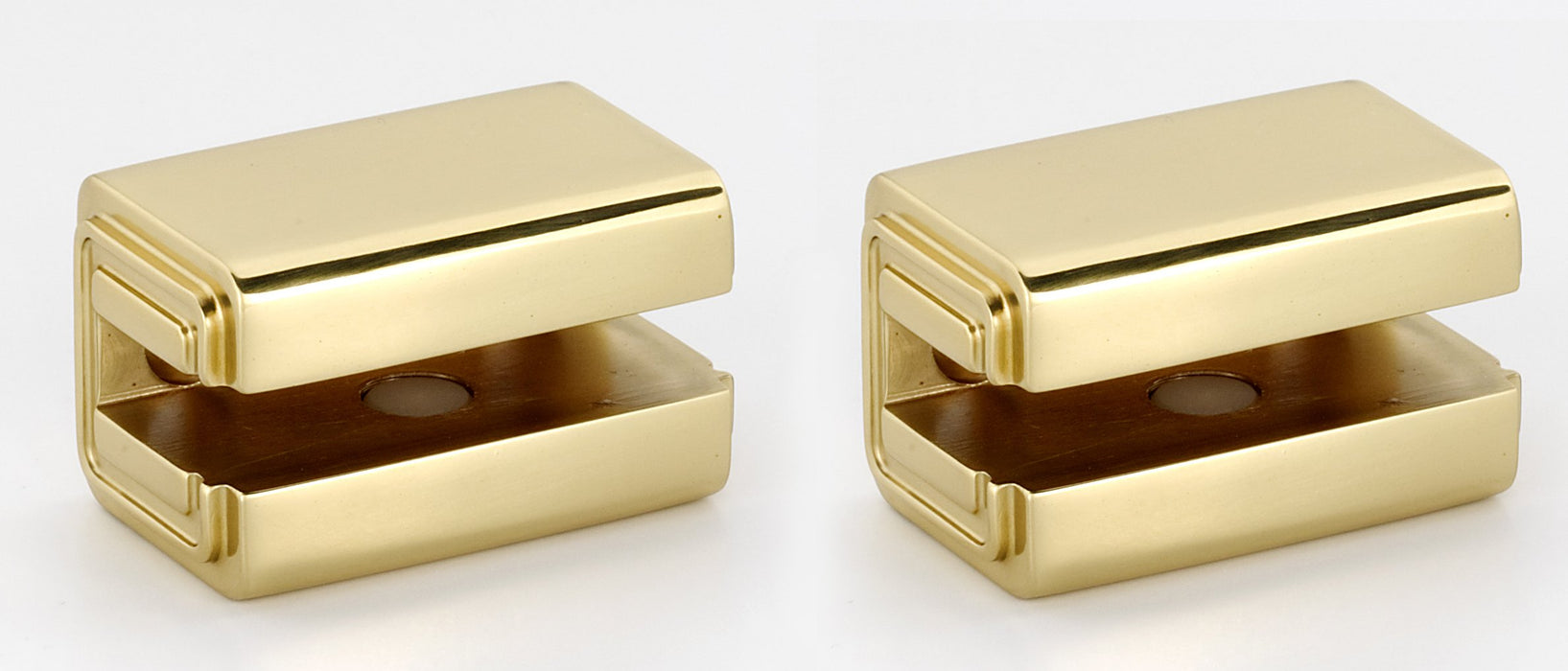 Cube Bath Glass Shelf Brackets Only