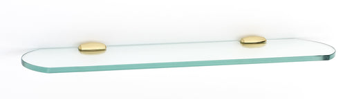 Royale Bath 18" Glass Shelf W/Brackets