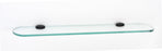 Royale Bath 24" Glass Shelf W/Brackets