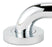 Contemporary I Bath Grab Bar Brackets Only