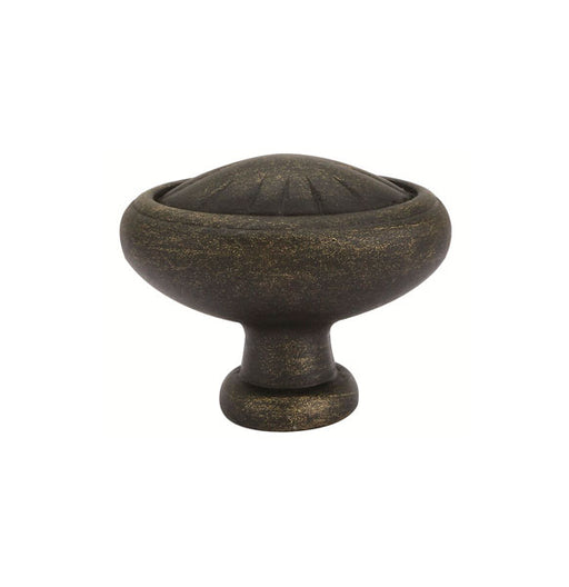 Tuscany Bronze Egg Wardrobe Knob, 1-3/4"