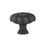 Tuscany Bronze Fluted Round Knob, 1-1/4"