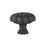 Tuscany Bronze Fluted Round Knob, 1"