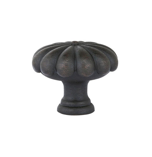 Tuscany Bronze Fluted Round Knob, 1-3/4"