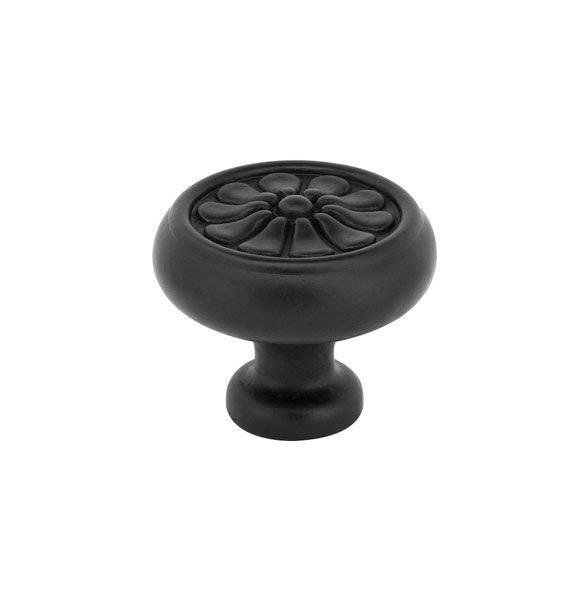 Tuscany Bronze Petal Wardrobe Knob, 1-3/4"