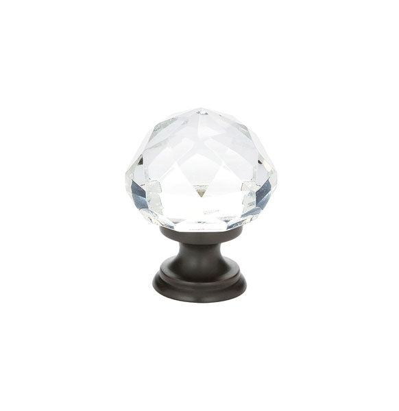 Diamond Cabinet Knob,  1"