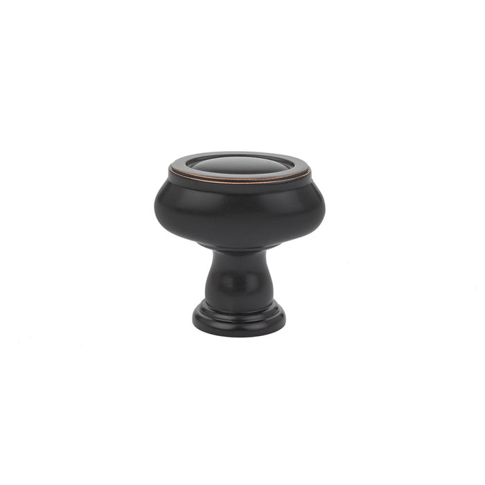 Geometric Oval, Cabinet Knob, 1-1/2"