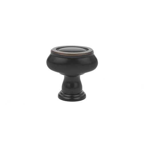 Geometric Oval, Cabinet Knob, 1-1/4"
