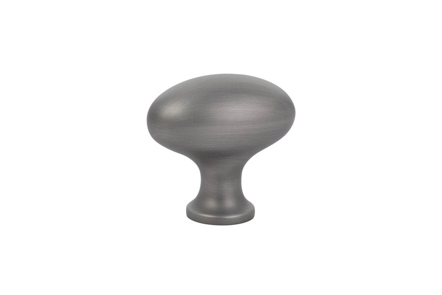 Cabinet Knob, Brass Egg, 1-1/4"