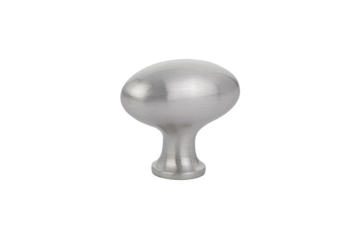 Cabinet Knob, Brass Egg, 1-1/4"