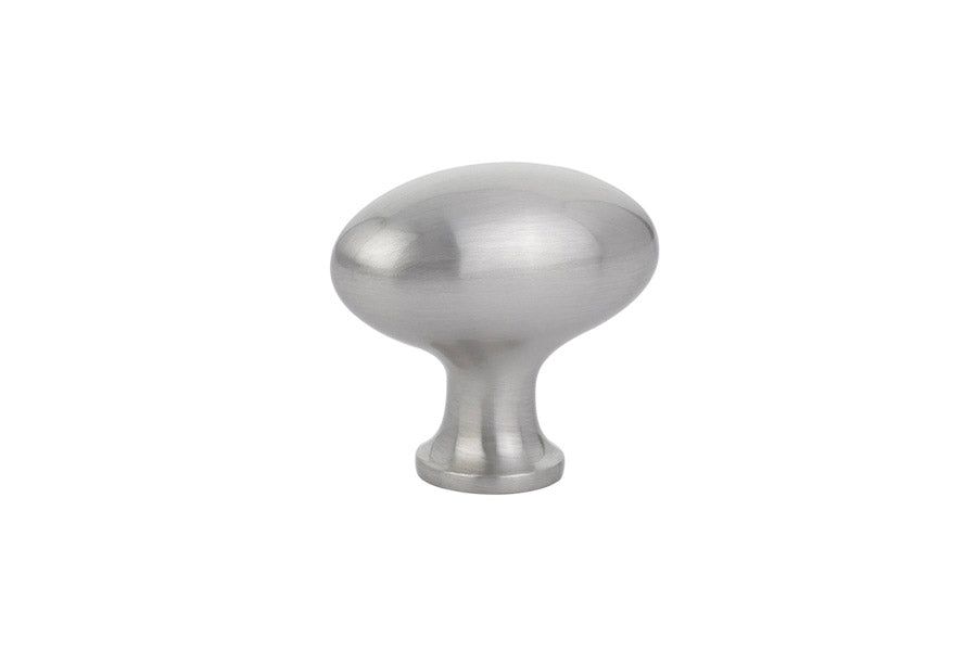 Cabinet Knob, Brass Egg, 1-1/4"
