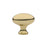 Cabinet Knob, Brass Egg, 1-1/4"