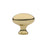 Cabinet Knob, Brass Egg, 1"