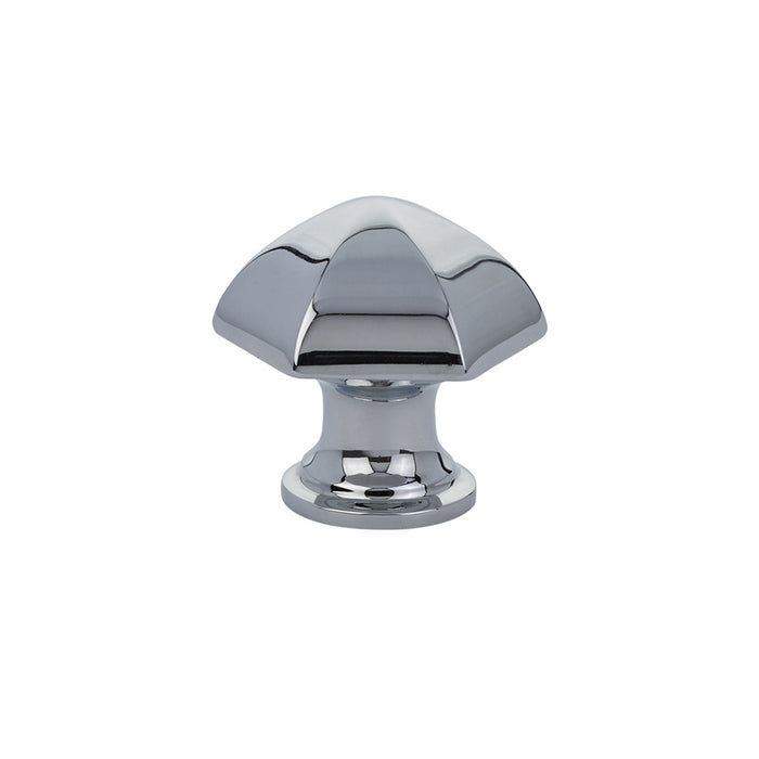 Hex Cabinet Knob, 1-3/8"