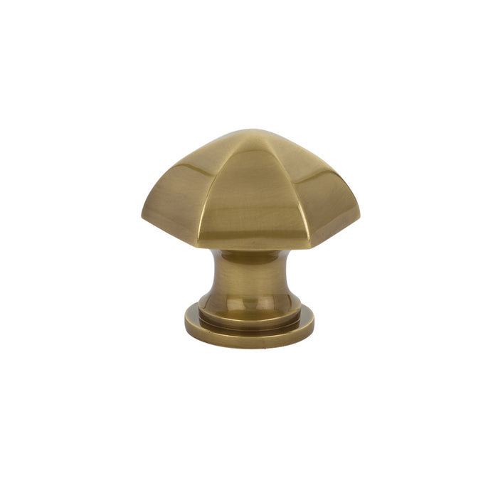 Hex Cabinet Knob, 1-3/8"