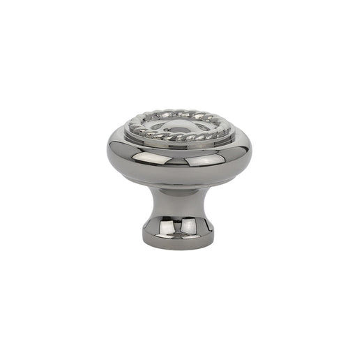 Cabinet Knob, Brass Rope, 1"