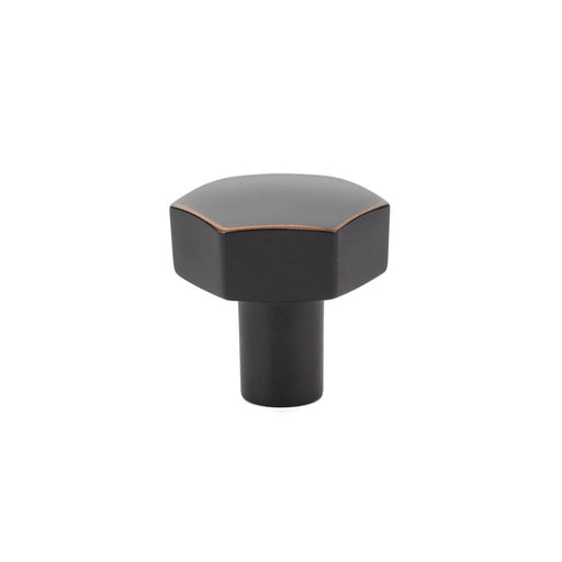 Emtek 86458 Mod Hex Knob, Cabinet, 1-1/2"