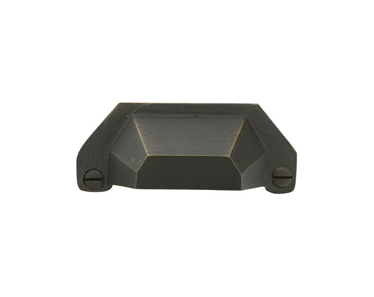 Sandcast Bronze Bin Pull, 3" C-C
