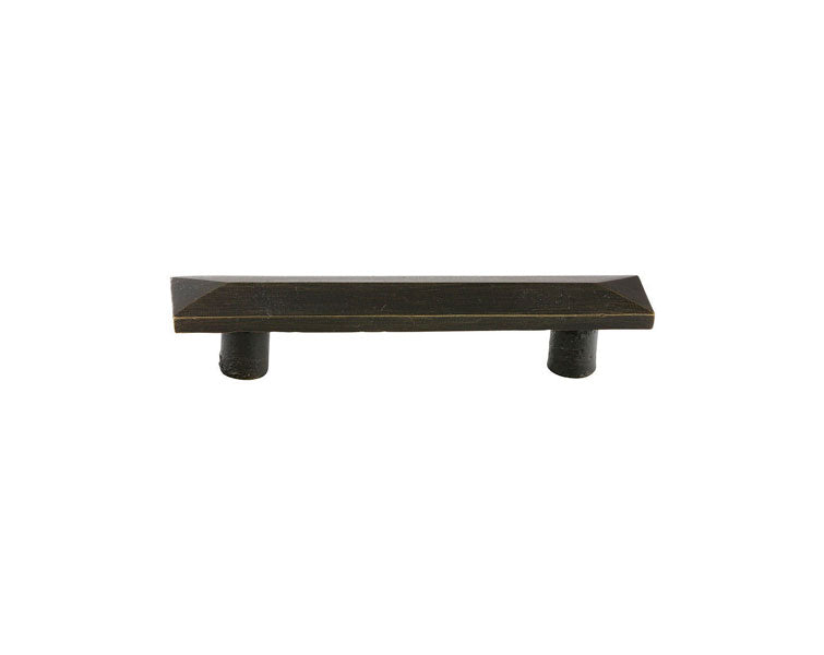 Sandcast Bronze Pyramid Pull, 3-1/2" C-C