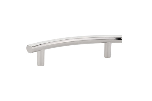 Cabinet T-Curve Bar Pull, 4" C-C