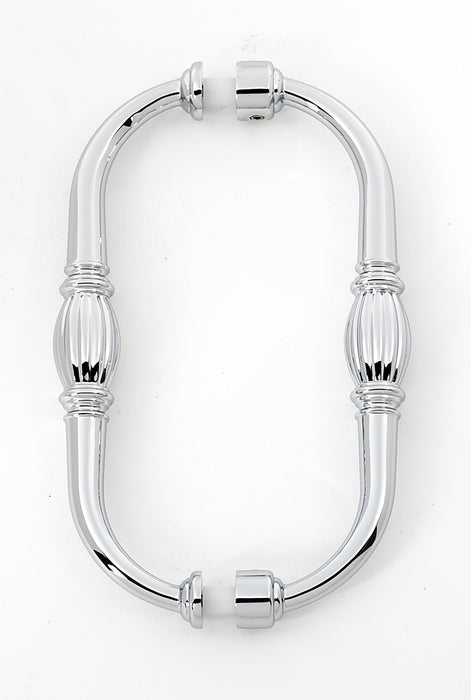 Tuscany 6" Back To Back Glass Door Pull