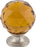 Wine Crystal Knob 1 3/8 Inch