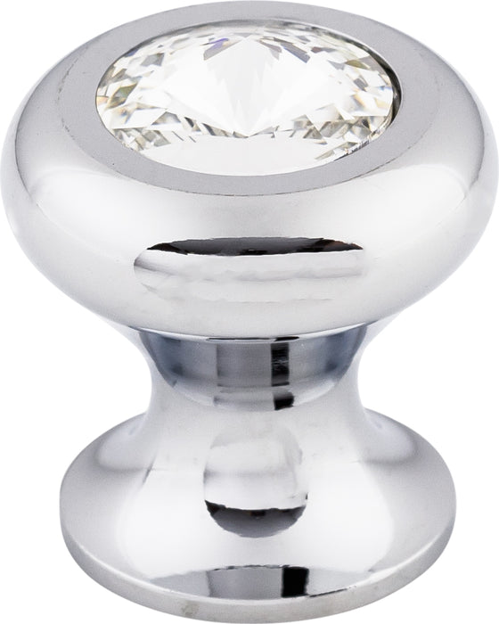 Hayley Crystal Knob Clear 15/16 Inch