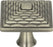 Mandalay Square Knob 1 1/4 Inch