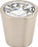 Clear Crystal Center Knob 1 1/16 Inch