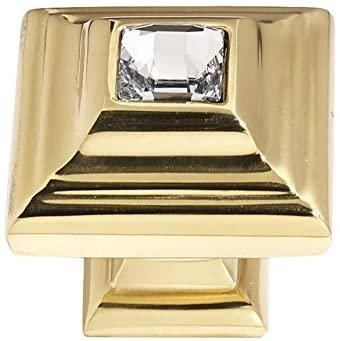 Swarovski Crystal 1 1/4" Crystal Knob