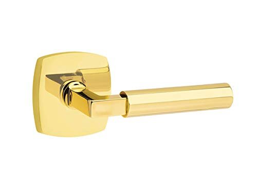 Emtek Full Dummy Set, Urban Modern Rosette, Hercules Lever, Oil Rubbed Bronze