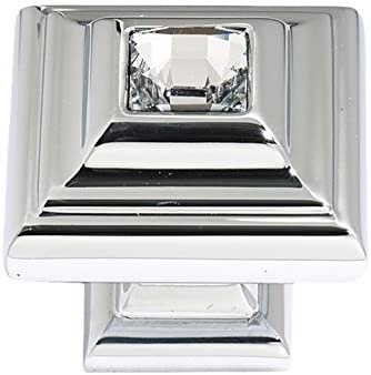 Swarovski Crystal 1 1/4" Crystal Knob