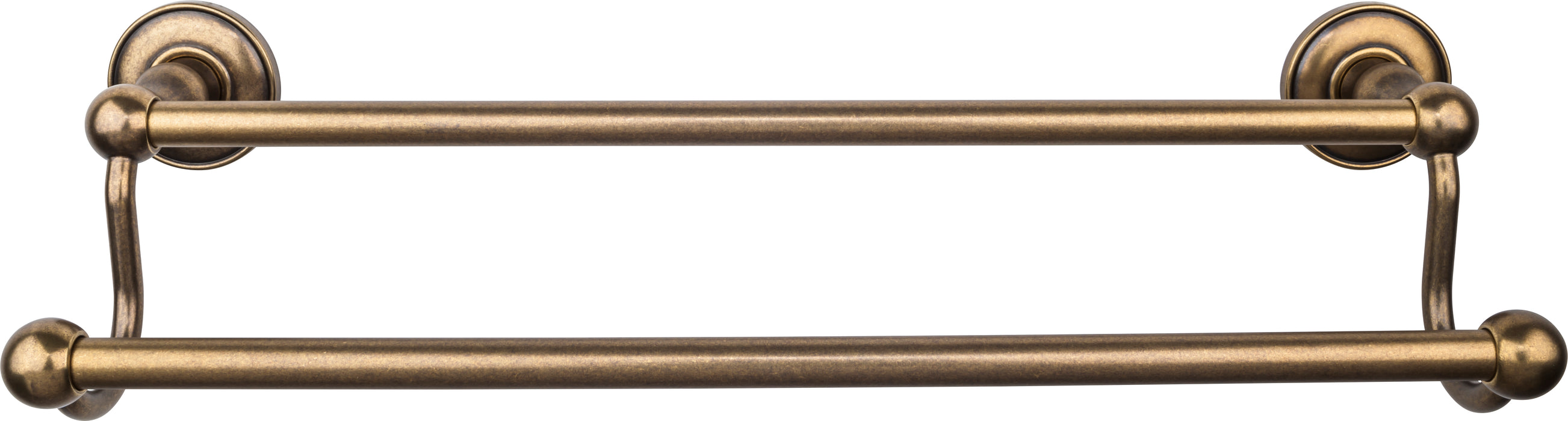 Edwardian Bath Towel Bar 18 Inch Double