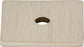 Square Backplate 1 Inch