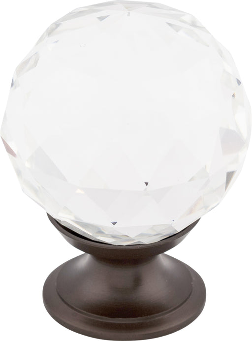 Clear Crystal Knob 1 3/8 Inch